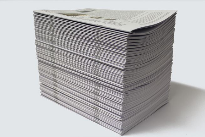Staple Bound Booklet Example